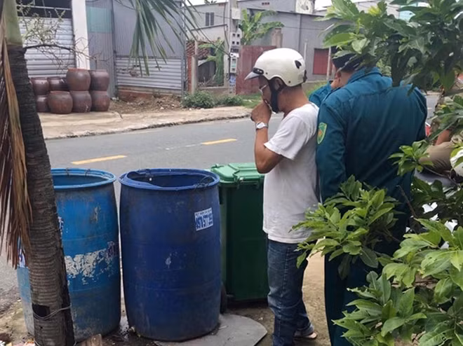 Hiện trường vụ việc (ảnh P.Sơn)