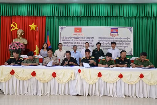 Việt Nam - Campuchia phối hợp đảm bảo ANTT biên giới Tây Ninh, Bình Phước và Tboung Khmum