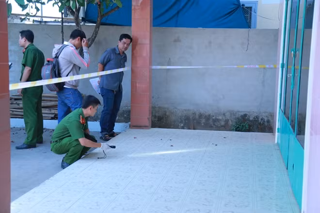 Hiện trường vụ án.