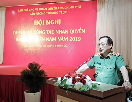 Hội nghị Tập huấn công tác nhân quyền các tỉnh, thành phố phía Nam