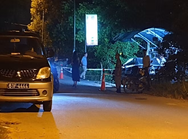 Hiện trường vụ án (ảnh M.T)