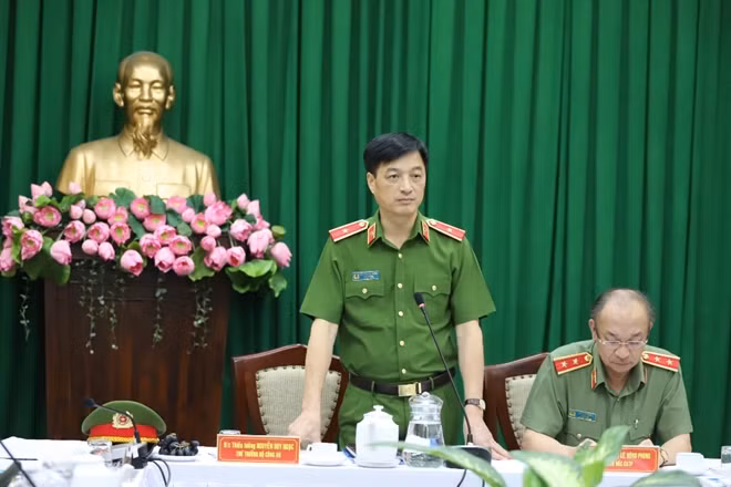 Thứ trưởng Nguyễn Duy Ngọc phát biểu tại buổi lễ