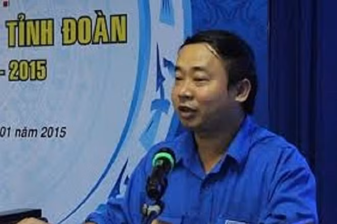 Phạm Hồng Thắng thời điểm làm Phó bí thư Tỉnh đoàn