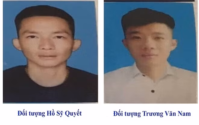 Hai đối tượng Quyết và Nam