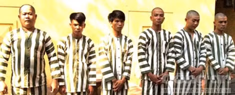 6 đối tượng chém người tại Bình Dương.