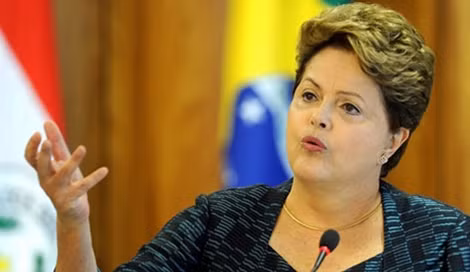 Bà Dilma Rousseff.