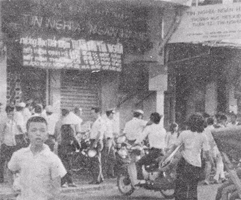 Trụ sở Ngân hàng Tín Nghĩa tại Sài Gòn.