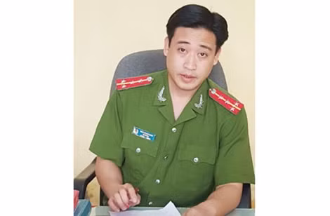 Đại úy Trần Quang Minh, Đội trưởng Đội trọng án, Phòng cảnh sát Hình sự, Công an tỉnh Hà Nam.