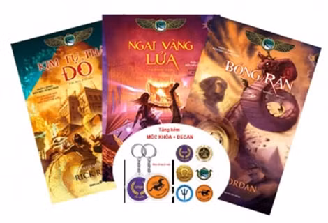 “Biên niên sử nhà Kane” - bộ truyện nổi tiếng của cây bút “ăn khách” Rick Riordan.