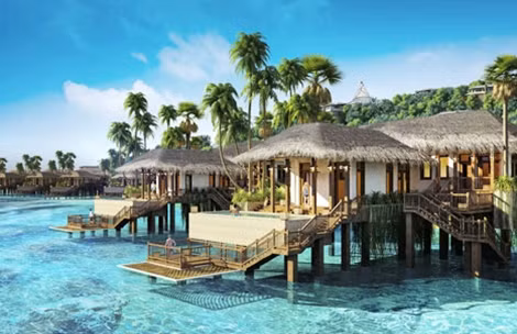 Biệt thự Premier Village Phu Quoc trên biển.