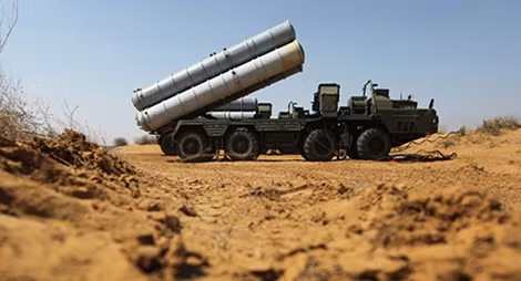 Hệ thống phòng thủ tên lửa S-300 của Nga.