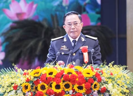 Đại tá Nguyễn Công Sơn, Phó Chính ủy Vùng 4 Quân chủng Hải quân.