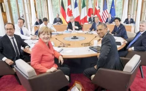 Các nhà lãnh đạo G7 nhóm họp trong 2 ngày tại lâu đài Elmau ở Đức. (ảnh: Reuters)
