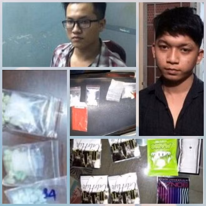 Hai đối tượng và tang vật