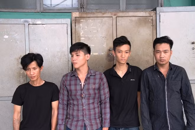 4 đối tượng tại cơ quan điều tra