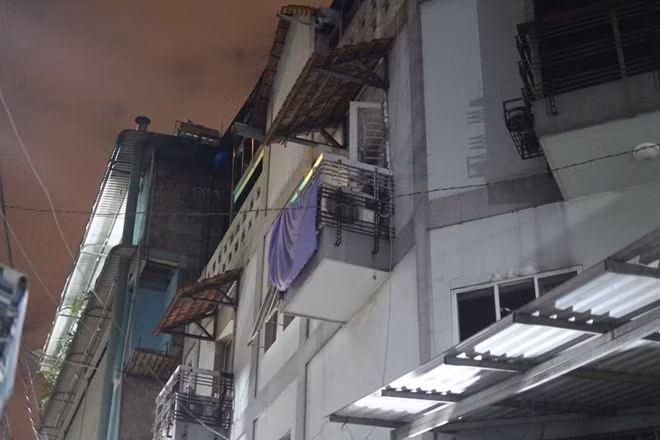 Hiện trường vụ cháy