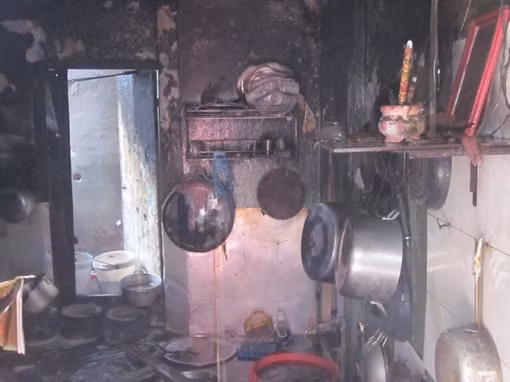 Thay bình gas cháy quán cơm, 2 người bị bỏng nặng