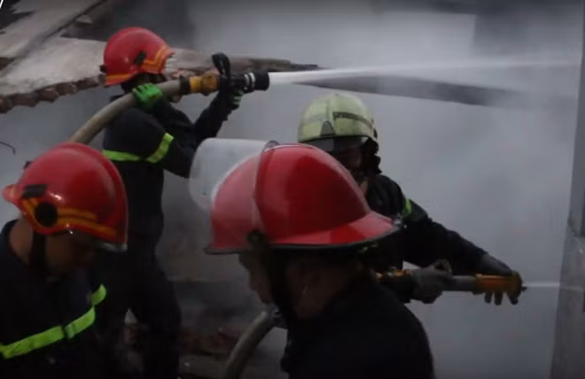 Hiện trường vụ cháy