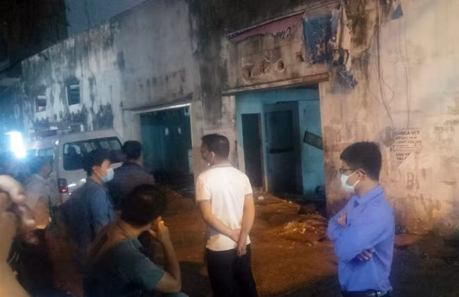 Hiện trường nơi phát hiện nạn nhân