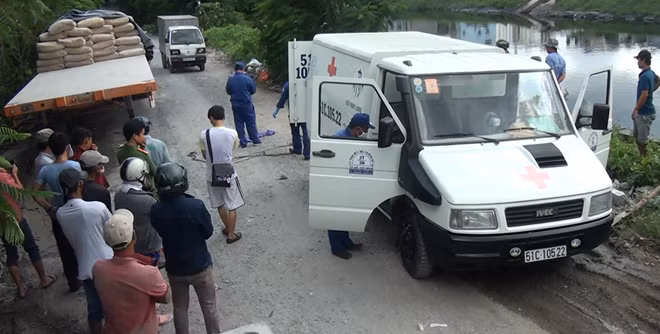 Hiện trường nơi phát hiện thi thể nạn nhân