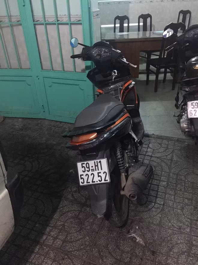 Chiếc xe mà 2 đối tượng cướp