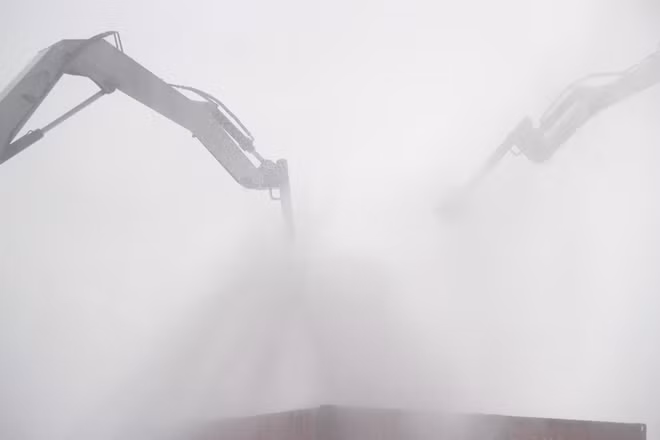 Triển khai xử lý khu vực rò rĩ khí độc