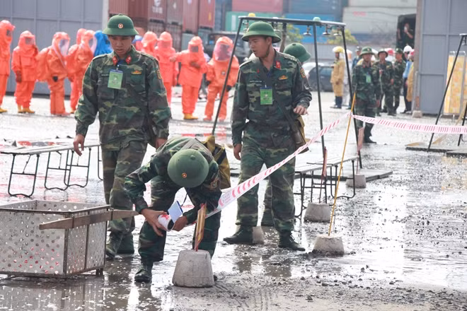 Hiện trường được phong tỏa