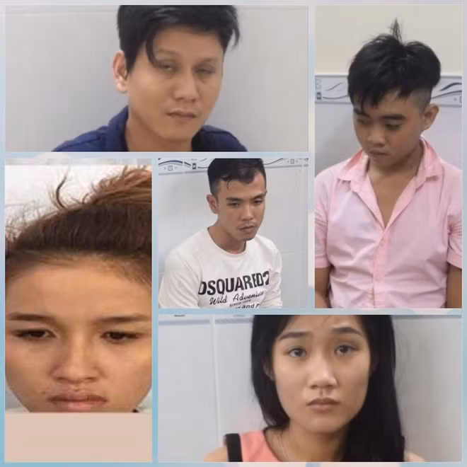 5 đối tượng vừa bị Công an quận 6 bắt
