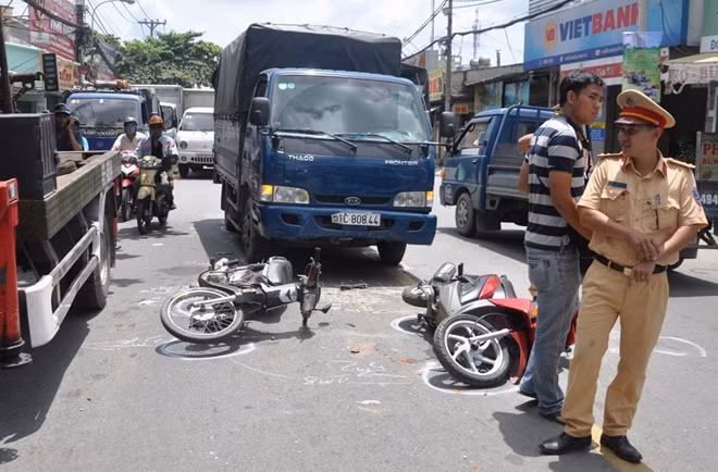 Hiện trường vụ tai nạn