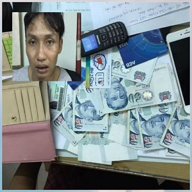 Đối tượng Minh và tang vật