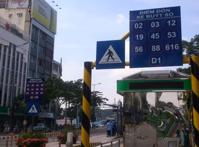Bảng chỉ dẫn các tuyến