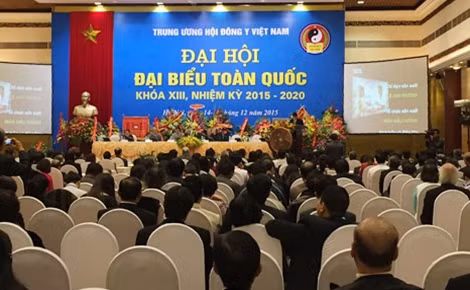 Đại hội Hội Đông y Việt Nam nhiệm kỳ 2015 -2020.