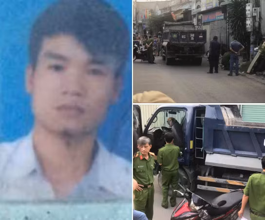 Đối tượng Trương Ngọc Tuấn (ảnh nhỏ) và hiện trường vụ việc