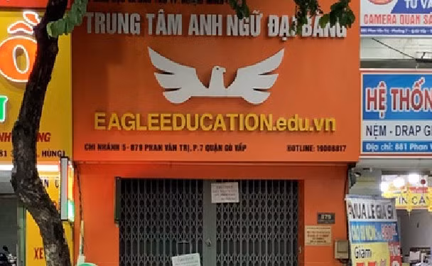 Các cơ sở của Trung tâm Anh ngữ Đại Bàng đều đóng cửa