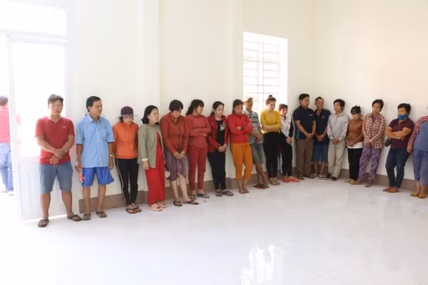 Các đối tượng tham gia đánh bạc