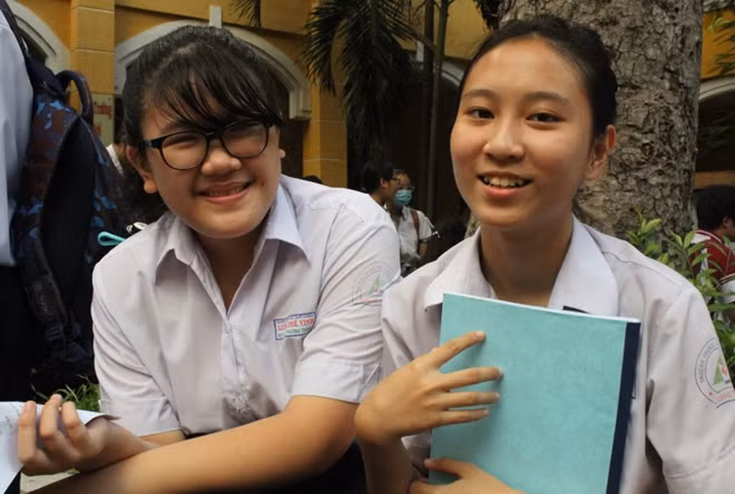 Thí sinh tự tin thi môn cuối