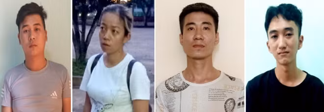 Các đối tượng trong vụ án