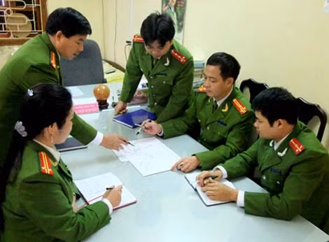 Công an Điện Biên triển khai phương án triệt phá các ổ nhóm tội phạm.