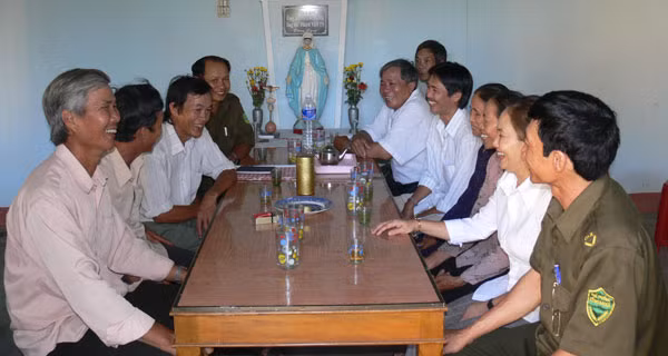 Thôn Hòa Cư, phường Nhơn Hưng, thị xã An Nhơn xây dựng, phát huy hiệu quả mô hình “Họ đạo không có tội phạm và tệ nạn xã hội”.