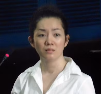 Bị cáo Thảo tại phiên tòa