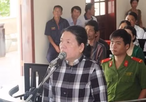Bị cáo Nguyễn Thị Mai Hương.