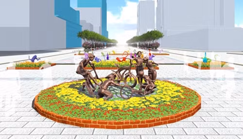 Tác phẩm “Niềm vui”.
