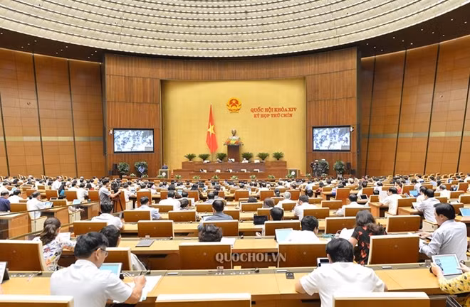 Toàn cảnh hội trường.