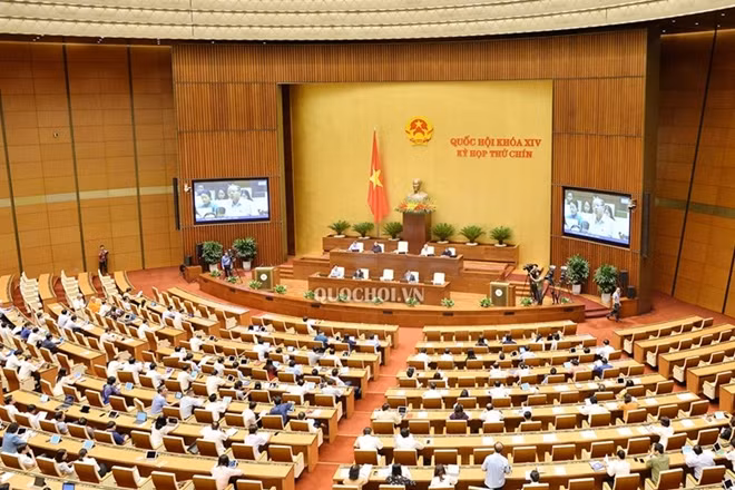 Toàn cảnh hội trường.