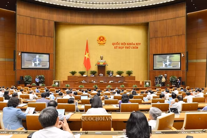 Toàn cảnh hội trường.