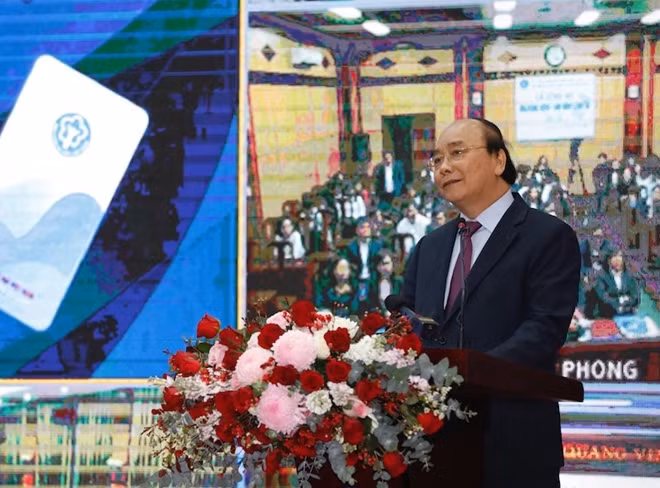 Thủ tướng phát biểu tại buổi lễ.