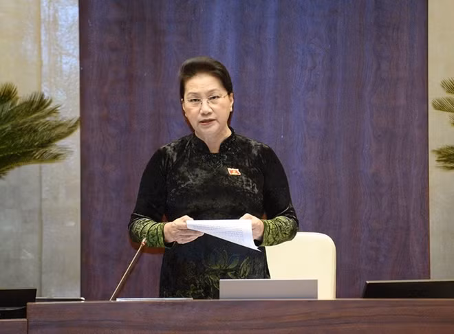 Chủ tịch Quốc hội Nguyễn Thị Kim Ngân.