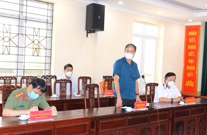 Tổng Biên tập Báo Xây dựng Nguyễn Anh Dũng phát biểu tại buổi lễ.