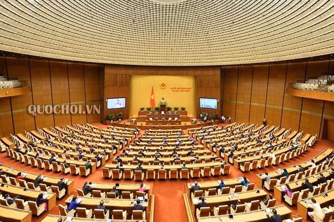 Toàn cảnh hội trường.