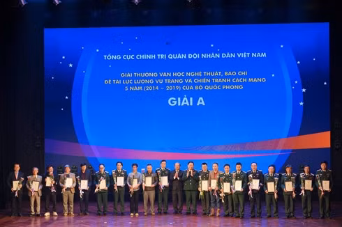 Báo CAND đoạt giải thưởng đề tài Lực lượng vũ trang và Chiến tranh cách mạng